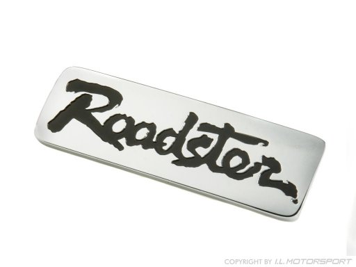 MX-5 Black  'Roadster' Badge