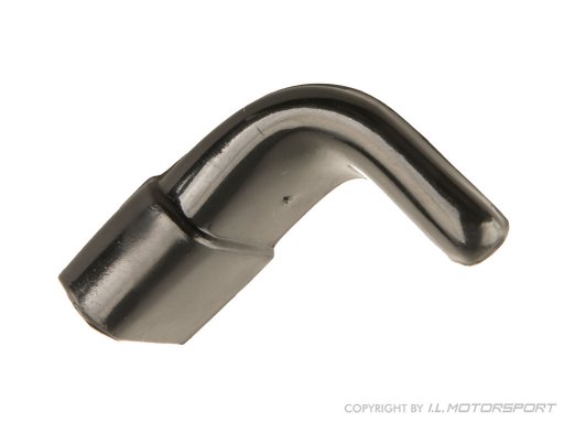 MX-5 protective trim end piece, lower right side of hardtop