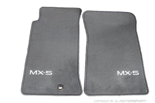 MX-5 Mazda Floor Mat Set Luxury Dark Grey