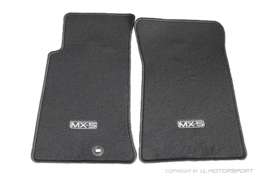 MX-5 Genuine Mazda Floor Mat Set Black