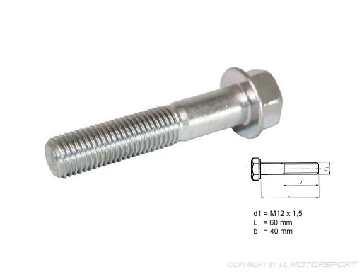 Origineel Mazda Schroef M12  x 60  Nr. 19