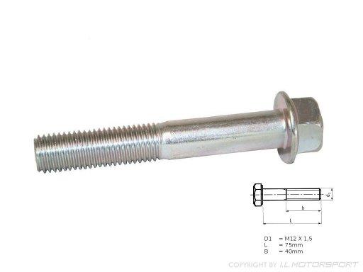 MX-5 Genuine Mazda Screw M12 x 75  No. 20