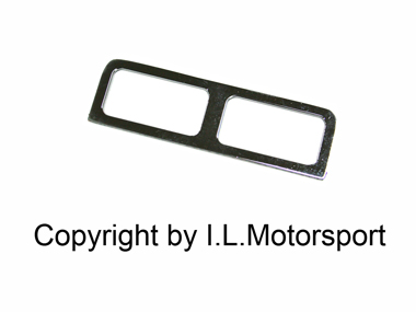 MX-5 Blende Doppelschalter Fahrerseite 98-05 chrom