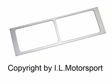  MX-5 Bezel Storage Clock Mazda NB silver anodised