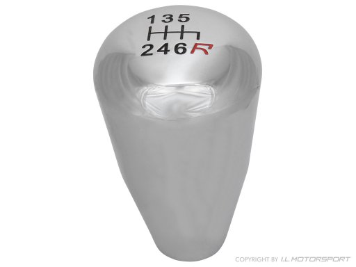 MX-5 Gearknob Chromed Shift Pattern 6 Speed I.L.Motorsport