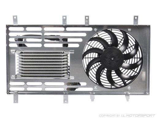 MX-5 oil cooler set with Spal fan without thermostat, all MK2 models