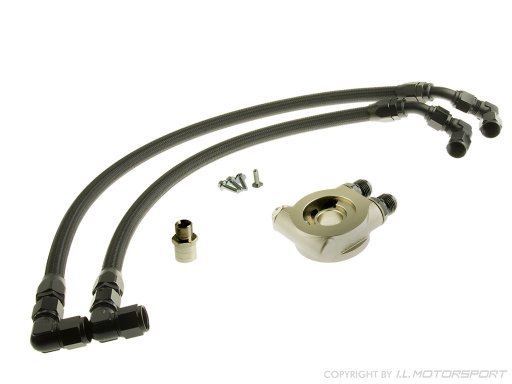 MX-5 oil cooler set with aluminum plate - without thermostat MK2