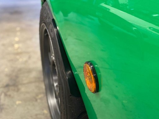 MX-5 wieldop / spatbordkleppen vooras NB 98-05