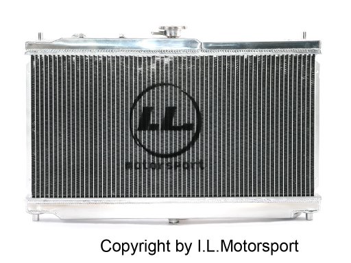 MX-5 Aluminium Performance Radiator 42mm Braid I.L.Motorsport