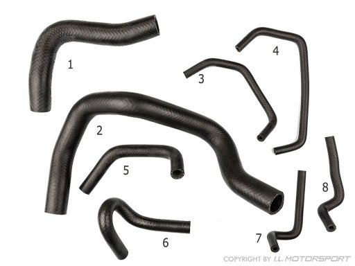 MX-5 Kühlwasserschlauch Satz I.L.Motorsport
