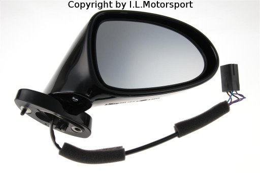 MX-5 Door Mirror Rightside Electric & Heated Black