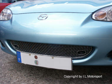 MX-5 Koelgrill V2A gevlochten