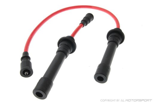 High Performance 8mm Bougiekabel Set Rood