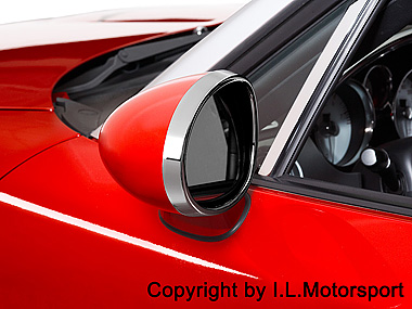 MX-5 Door Mirror Ring Set Chromed I.L.Motorsport