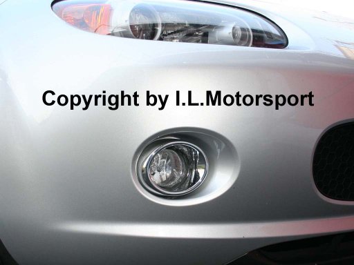 MX-5 Verchroomde Mistlicht Ringen Set I.L.Motorsport