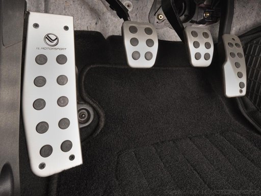 MX-5 Aluminium Pedal Cover Set 4 Piece I.L.Motorsport