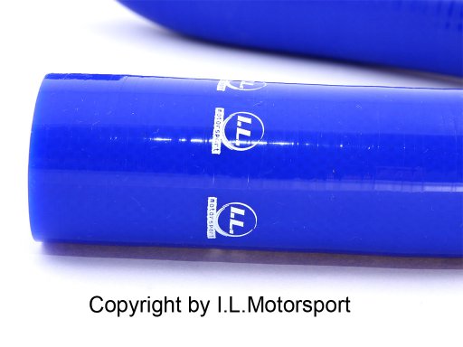 I.L.Motorsport Silicone Hose Set 9 Pieces Blue