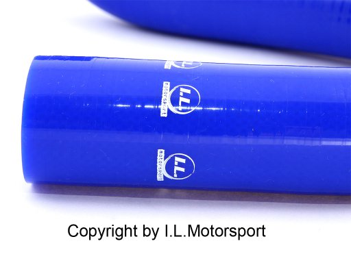 I.L.Motorsport Siliconen Slangen Set 9 Delig Blauw