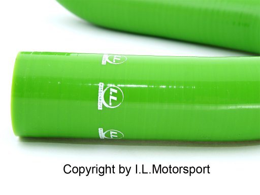 I.L.Motorsport Silicone Hose Set 9 Pieces Green