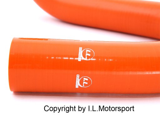 I.L.Motorsport Silicone Hose Set 9 Pieces Orange