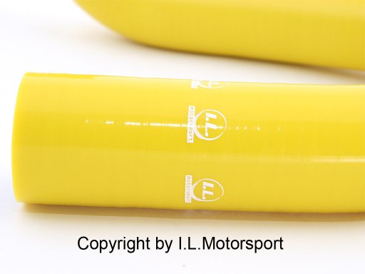 I.L.Motorsport Silicone Hose Set 9 Pieces Yellow