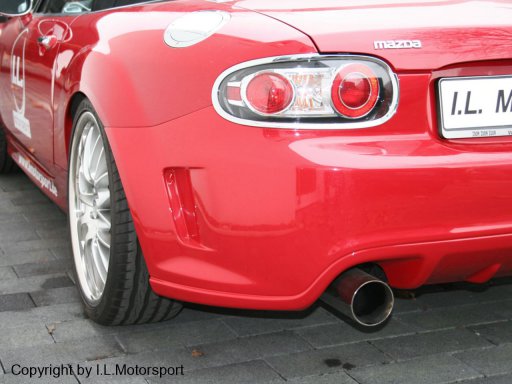 MX-5 Achterbumper Met Diffuser I.L.Motorsport