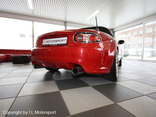 MX-5 Rear Bumper With Diffuser I.L.Motorsport