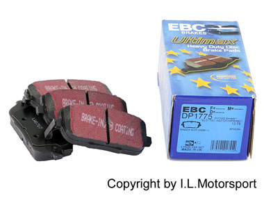 MX-5 Kevlar Brake Pads Rear EBC