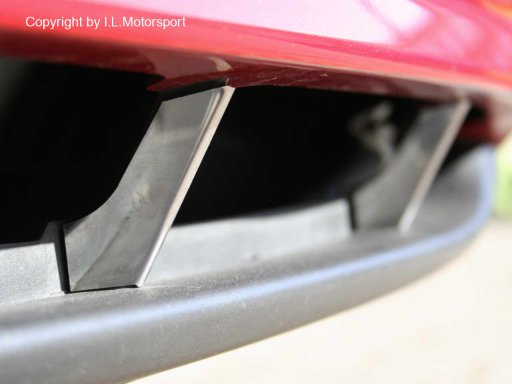 MX-5 Bumper Grill Afdekplaatjes Roestvrij