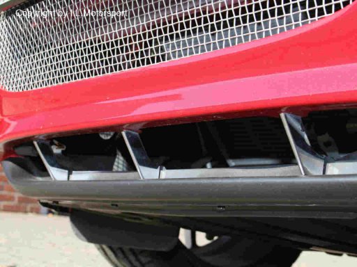 MX-5 Bumper Grill Afdekplaatjes Roestvrij