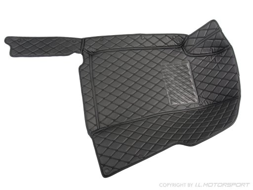 MX-5 Quilted Carpet Mat Set Black & Black Stitching