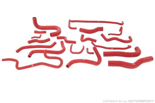 MX-5 Red Silicone Cooling Water Hose Set I.L.Motorsport