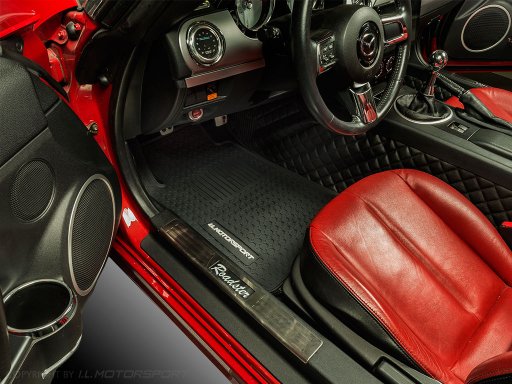 MX-5 Roadster Allweather Floormat Set black MK3 LHD