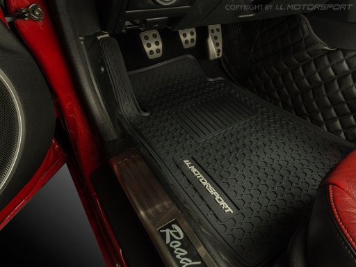 MX-5 Roadster Allweather Floormat Set black MK3 LHD