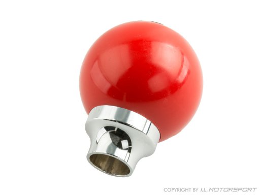  MX-5 shift knob snooker red chromed 6 speed