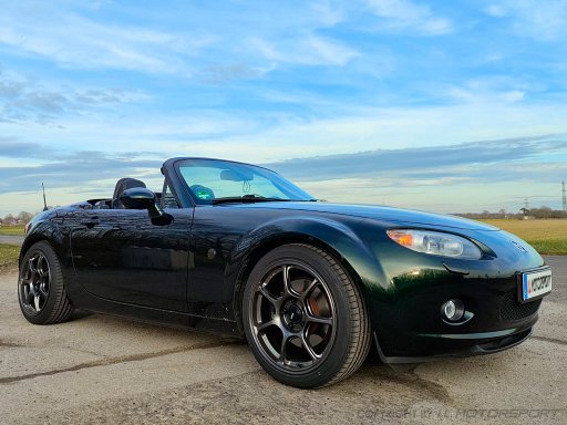 MX-5 König Wheels Ultragram Felgensatz / Rim Set Carbon Bronze Metallic : 8.0JX17 ET40