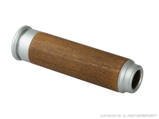 MX-5 handbrake handle ash wood / silver anodized MK3 2005-2008