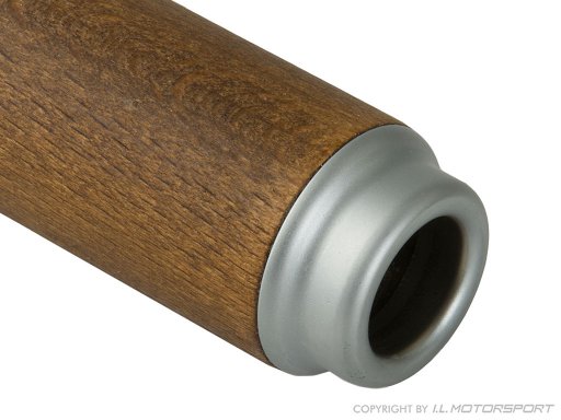 MX-5 handbrake handle ash wood / silver anodized MK3 2005-2008