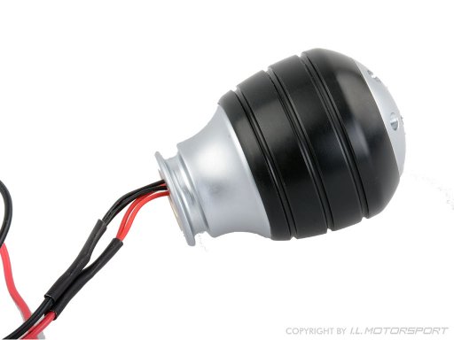 Verlichte versnellingspookknop 5-versnellingsbak geanodiseerd met schakelhoes NC