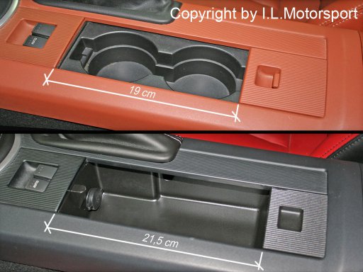 MX-5 Enlarged Center Console with USB Quick Charge QC3.0 - Black