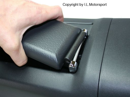 MX-5 Arm Rest Pad with Chrome Details