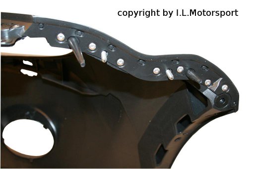 MX-5 Front Bumper With Headlight Cleaning Opening
