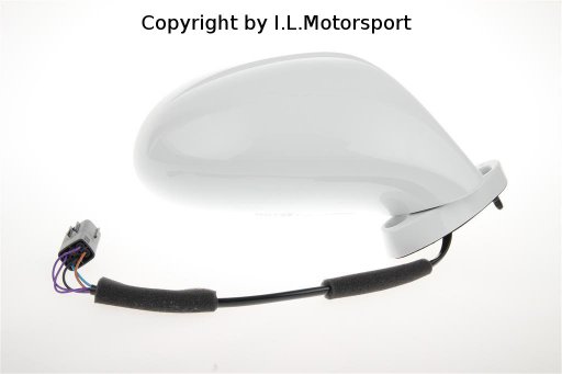 MX-5 Door Mirror Rightside Electric & Heated White