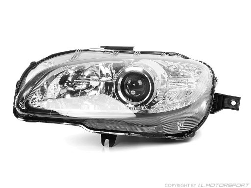 MX-5 Headlamp Xenon Left Chromed