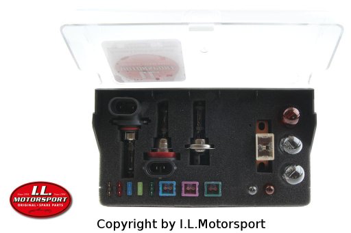 MX-5 Replacement Bulb & Fuse Box with H7 & HB3