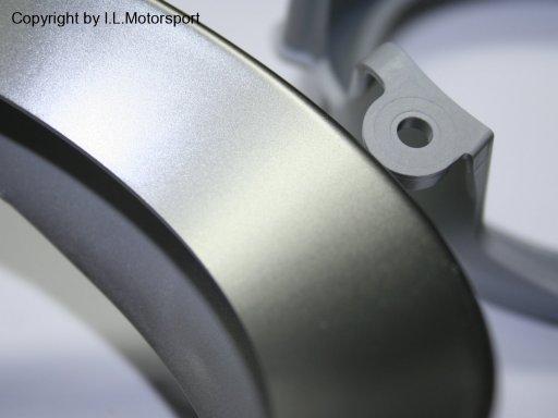 MX-5 Nebelscheinwerfer-Blenden Set Silber