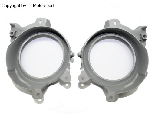 MX-5 Fog Lamp Bezel Set Silver