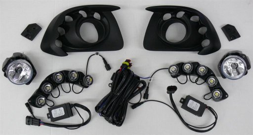 MX-5 Daytime Running Lights Hella LED Flex & Fog Lights