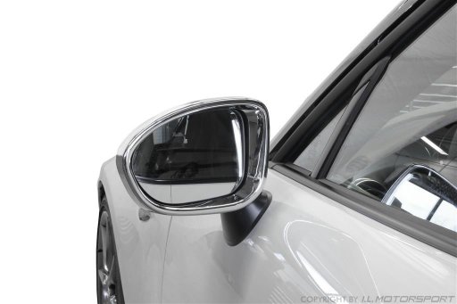 MX-5 Door Mirror Ring Set Chromed I.L.Motorsport