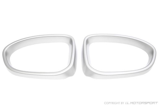 MX-5 Door Mirror Ring Set Silver I.L.Motorsport